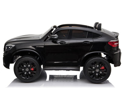 Electric Ride-On Car Mercedes GLC 63S QLS MP4 Black Painted - pilt 4