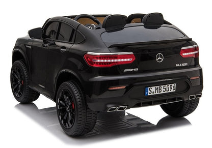Electric Ride-On Car Mercedes GLC 63S QLS MP4 Black Painted - pilt 5