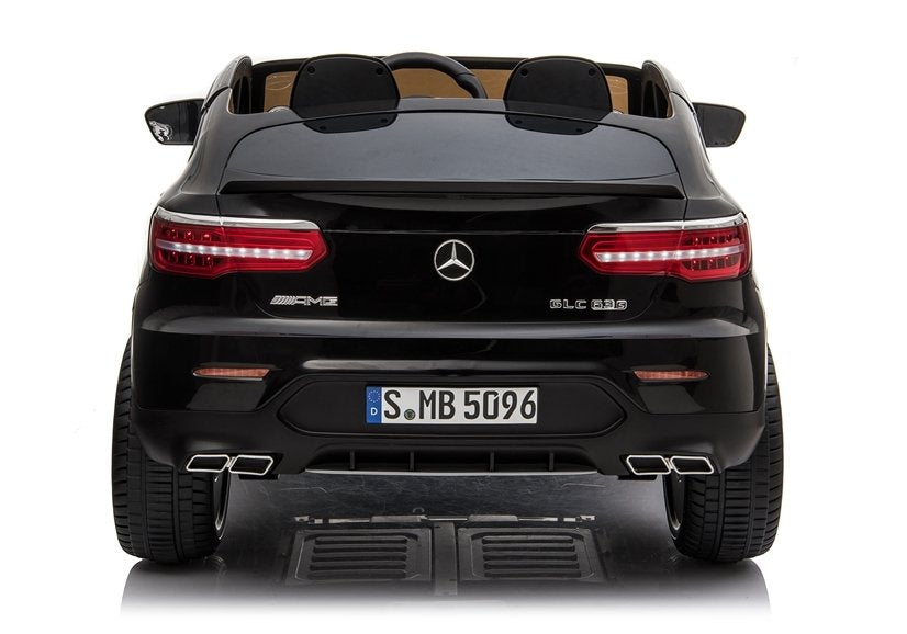 Electric Ride-On Car Mercedes GLC 63S QLS MP4 Black Painted - pilt 6
