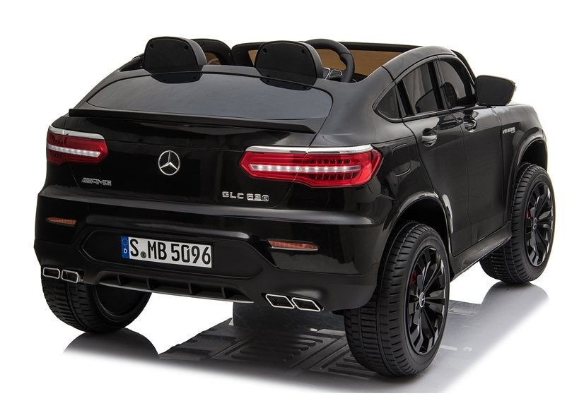 Electric Ride-On Car Mercedes GLC 63S QLS MP4 Black Painted - pilt 7