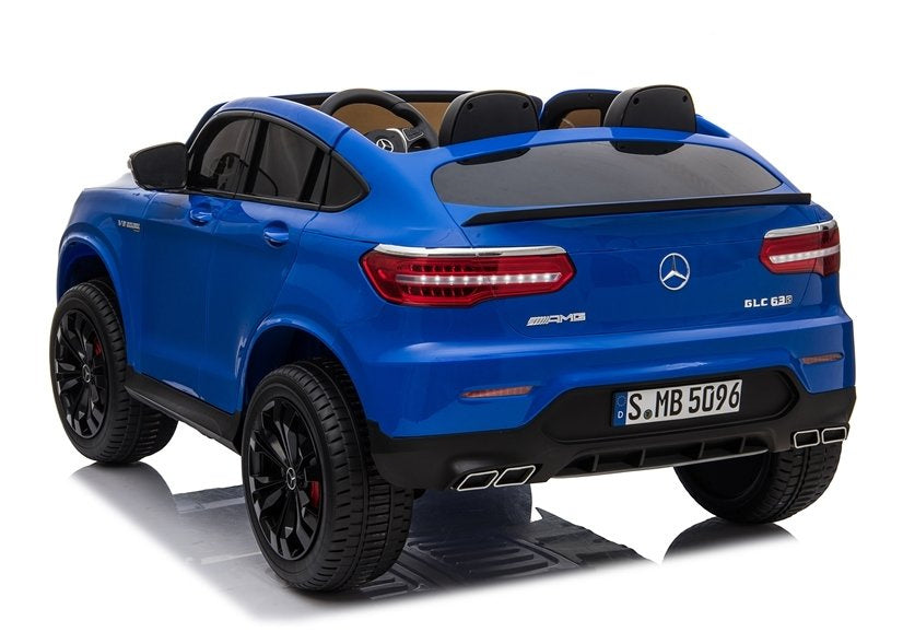 Electric Ride-On Car Mercedes GLC 63S QLS MP4 Blue Painted - attēls 5
