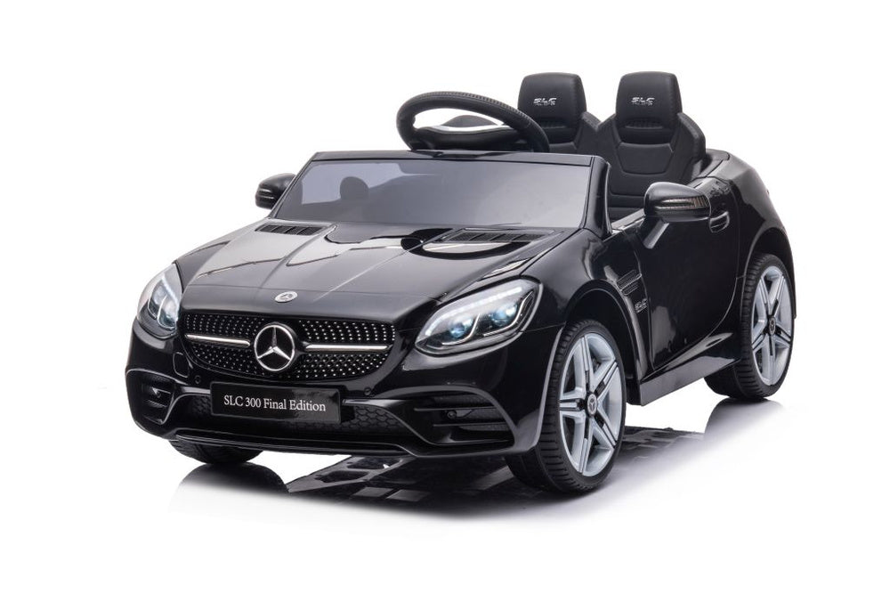 Electric Ride On Car Mercedes SLC 300 Black - attēls 3