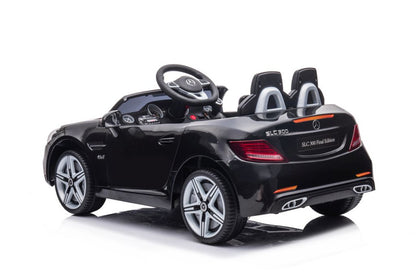 Electric Ride On Car Mercedes SLC 300 Black - attēls 4