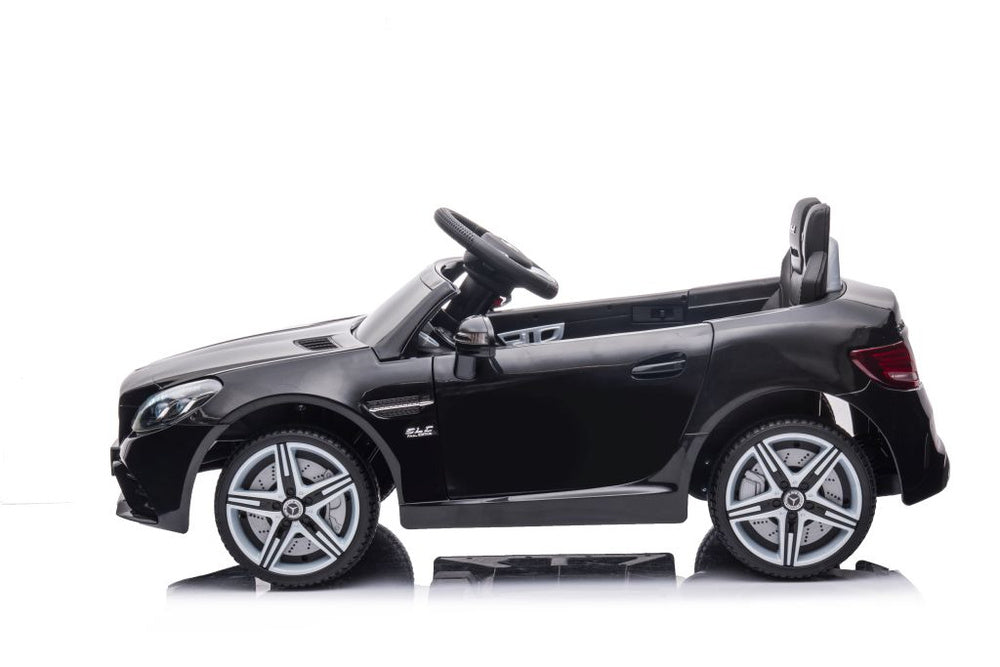 Electric Ride On Car Mercedes SLC 300 Black - attēls 5