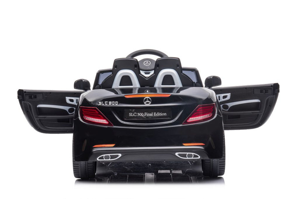 Electric Ride On Car Mercedes SLC 300 Black - attēls 6