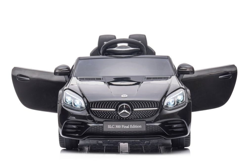 Electric Ride On Car Mercedes SLC 300 Black - attēls 7