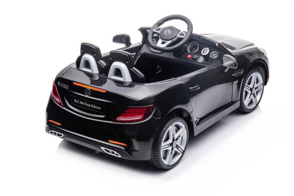 Electric Ride On Car Mercedes SLC 300 Black - attēls 8
