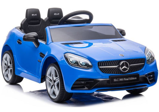 Electric Ride On Car Mercedes SLC 300 Blue - attēls 1