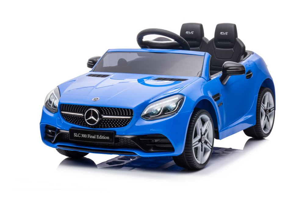 Electric Ride On Car Mercedes SLC 300 Blue - attēls 3