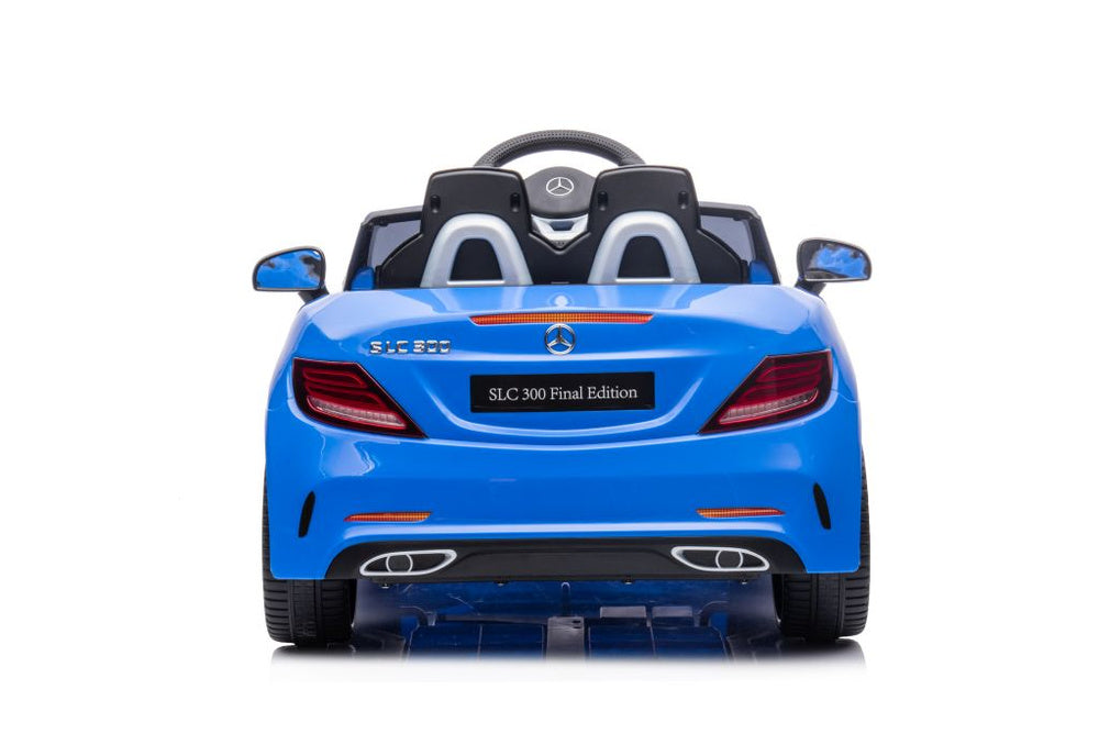Electric Ride On Car Mercedes SLC 300 Blue - attēls 4