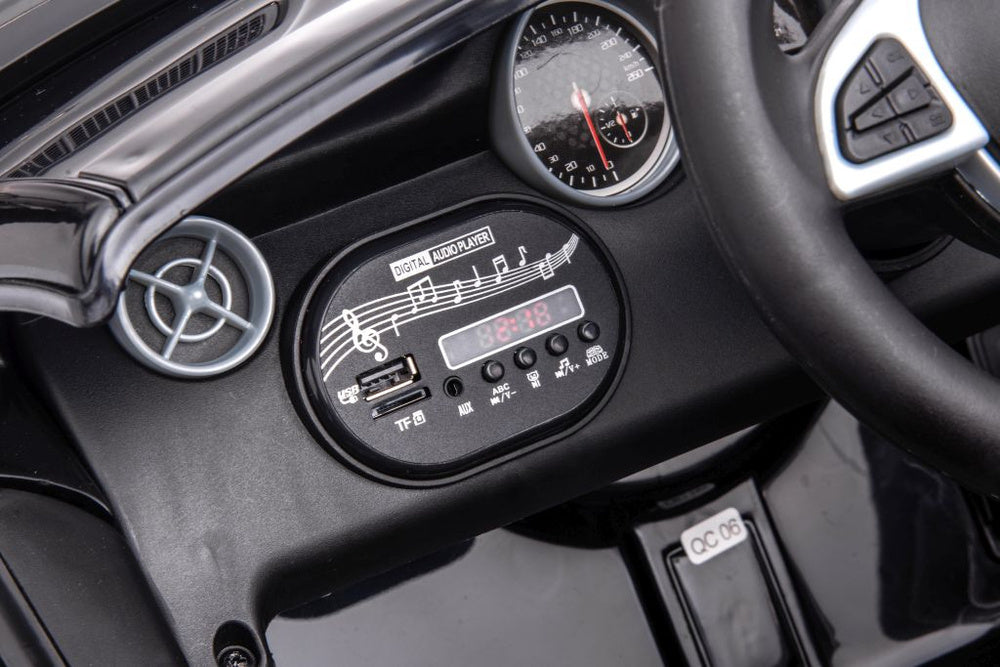 Electric Ride On Car Mercedes SLC 300 Blue - attēls 7