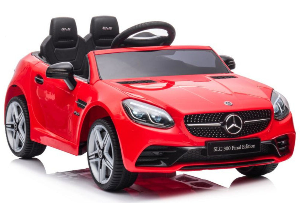 Electric Ride On Car Mercedes SLC 300 Red - attēls 1