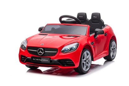 Electric Ride On Car Mercedes SLC 300 Red - attēls 3