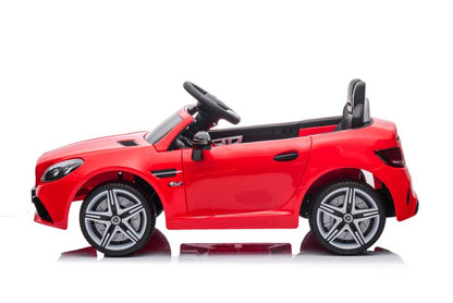 Electric Ride On Car Mercedes SLC 300 Red - attēls 4