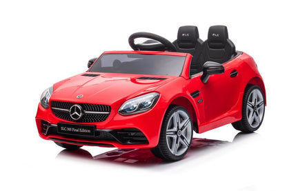 Electric Ride On Car Mercedes SLC 300 Red - attēls 5