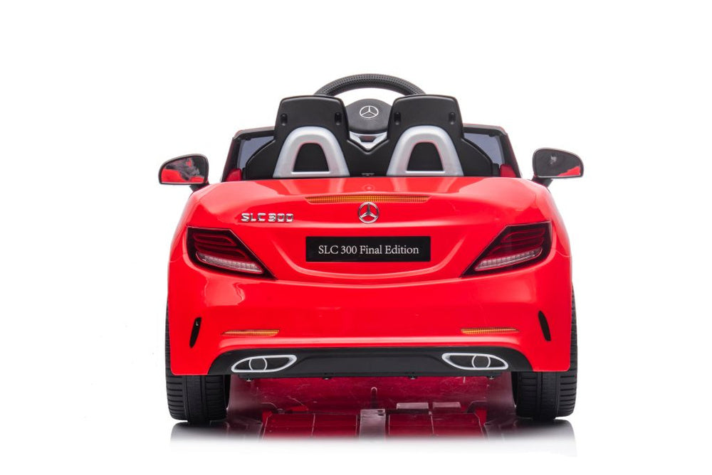 Electric Ride On Car Mercedes SLC 300 Red - attēls 6