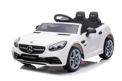 Electric Ride On Car Mercedes SLC 300 White - attēls 4