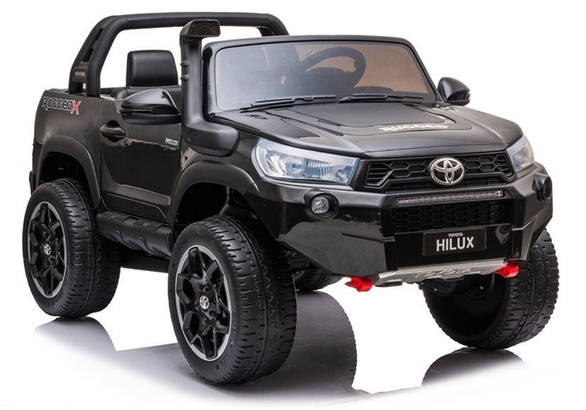 Electric Ride On Car Toyota Hilux Black Painted - image 1