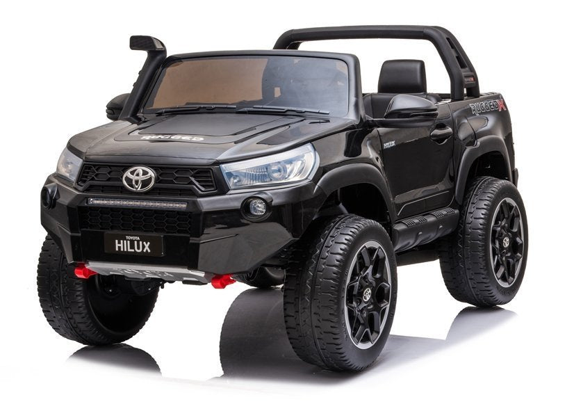 Electric Ride On Car Toyota Hilux Black Painted - image 3