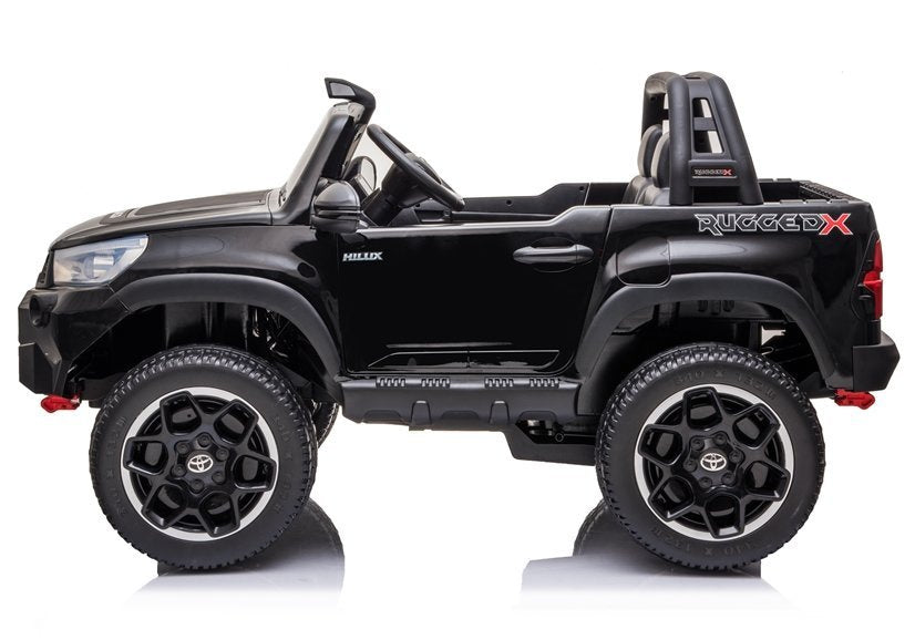 Electric Ride On Car Toyota Hilux Black Painted - image 4