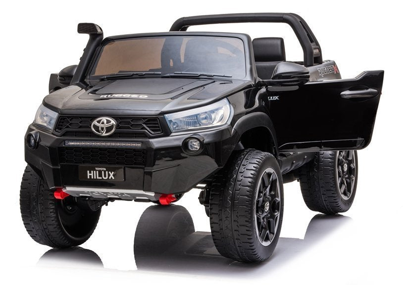 Electric Ride On Car Toyota Hilux Black Painted - image 6