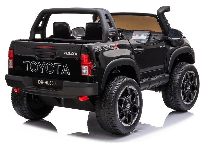 Electric Ride On Car Toyota Hilux Black Painted - image 7