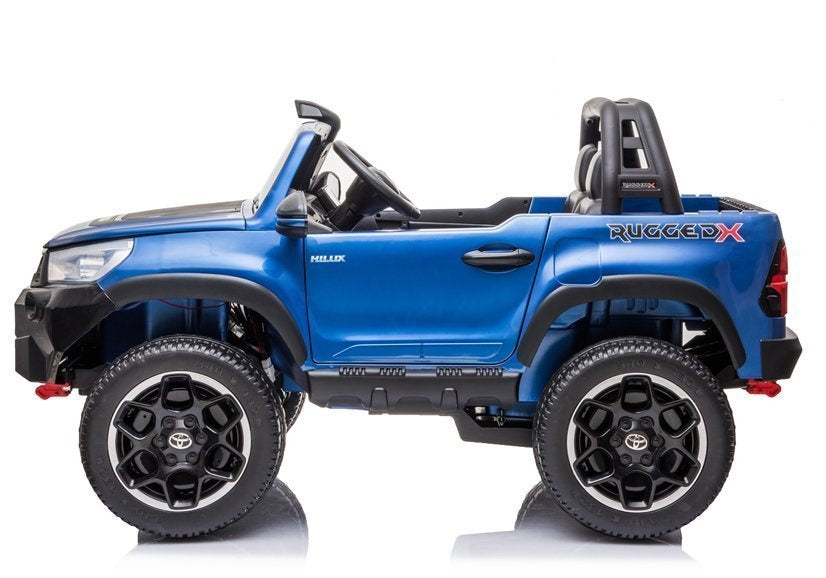 Electric Ride On Car Toyota Hilux Blue Painted - image 4