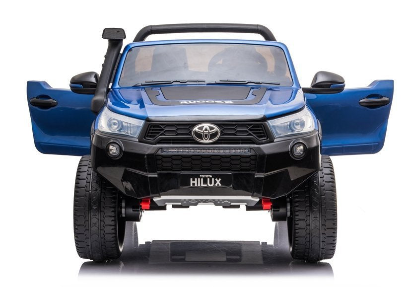 Electric Ride On Car Toyota Hilux Blue Painted - image 6
