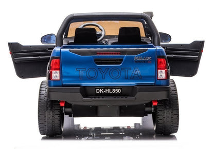 Electric Ride On Car Toyota Hilux Blue Painted - image 8