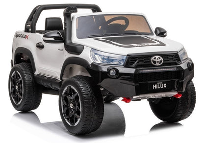 Electric Ride On Car Toyota Hilux White - image 1