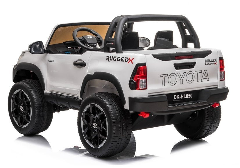 Electric Ride On Car Toyota Hilux White - image 2