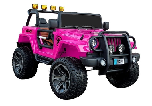 Electric Ride On Car WXE-1688 4x4 Pink - attēls 1