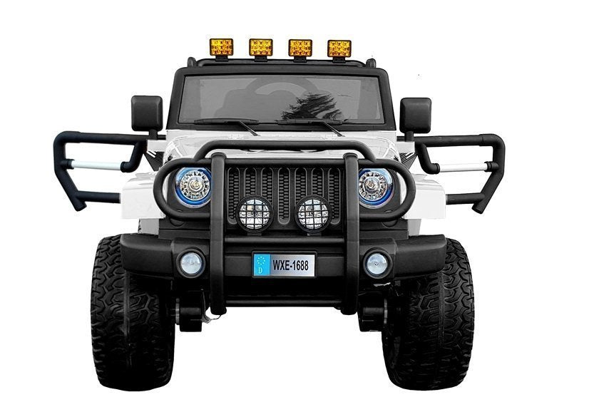 Electric Ride On Car WXE-1688 4x4 White - image 2