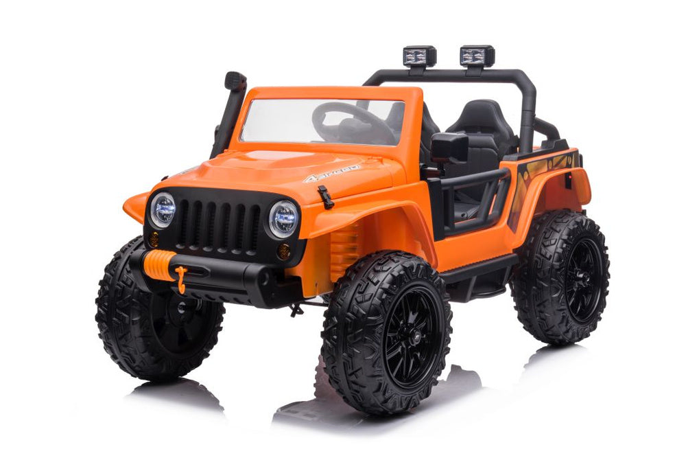 Electric Ride-On Car XB-1118 Orange - attēls 4
