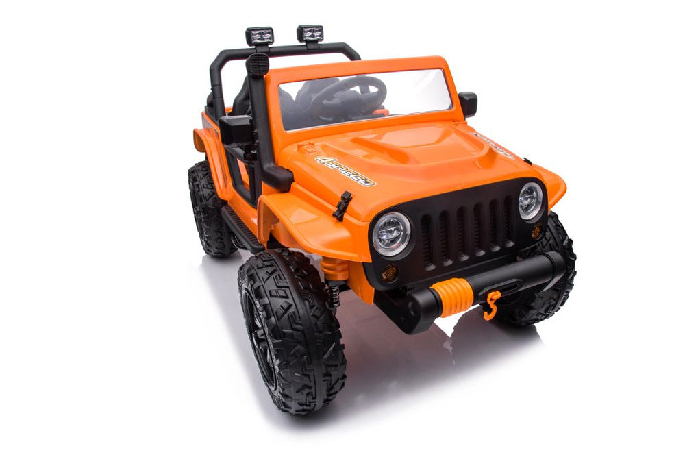 Electric Ride-On Car XB-1118 Orange - attēls 6