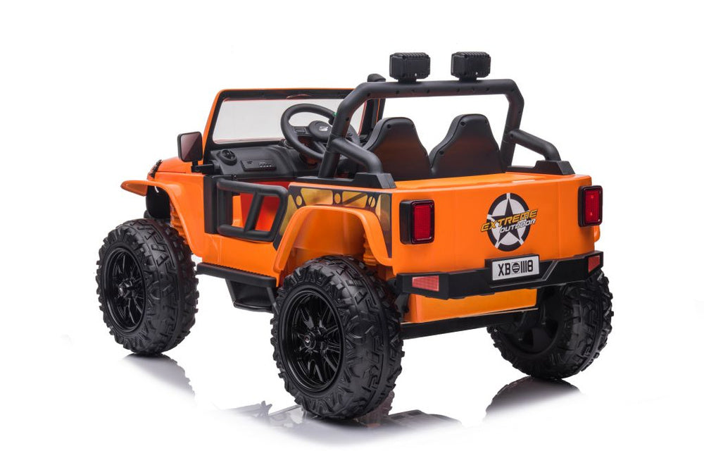 Electric Ride-On Car XB-1118 Orange - attēls 7