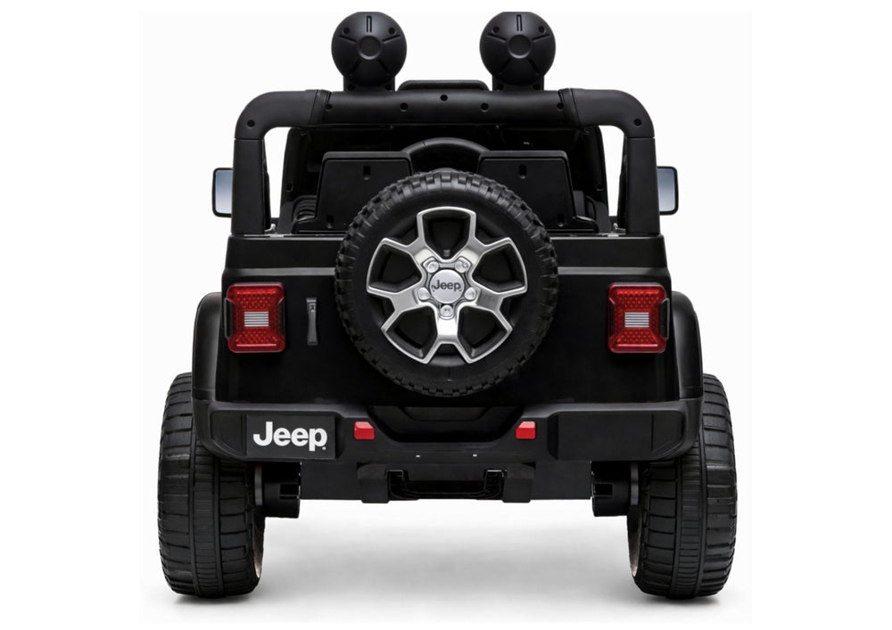 Electric Ride On Jeep Rubicon 4x4 Black - attēls 4