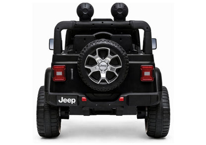 Electric Ride On Jeep Rubicon 4x4 Black - attēls 4