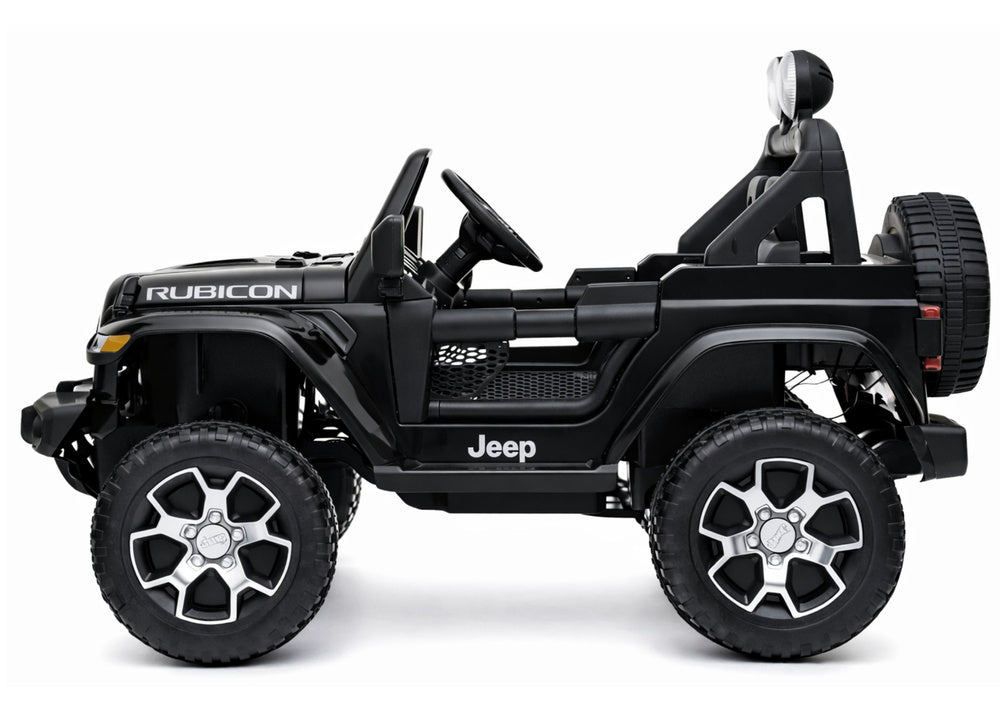 Electric Ride On Jeep Rubicon 4x4 Black - attēls 5