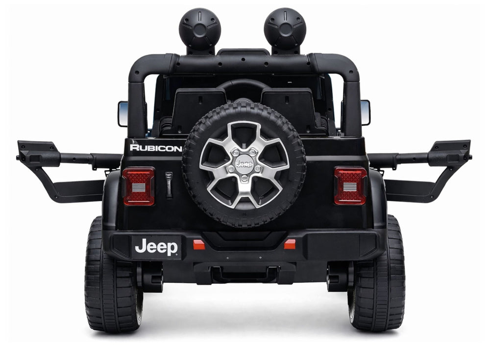 Electric Ride On Jeep Rubicon 4x4 Black - attēls 6