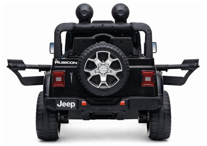 Electric Ride On Jeep Rubicon 4x4 Black - attēls 6