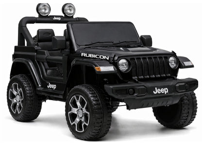 Electric Ride On Jeep Rubicon 4x4 Black - attēls 7