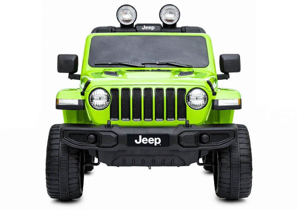 Electric Ride On Jeep Rubicon 4x4 Green - attēls 3