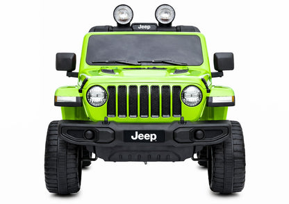 Electric Ride On Jeep Rubicon 4x4 Green - attēls 3