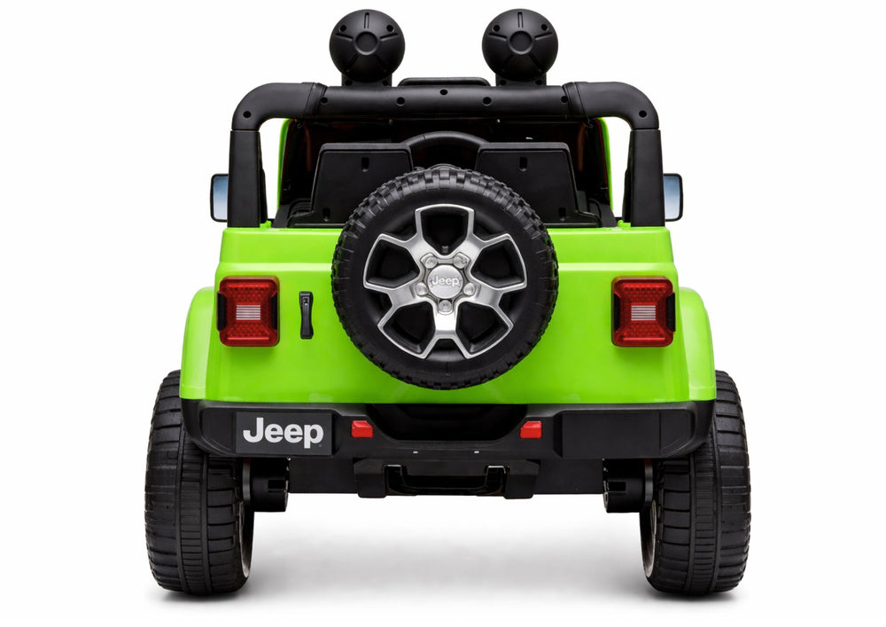Electric Ride On Jeep Rubicon 4x4 Green - attēls 4