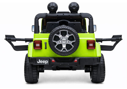 Electric Ride On Jeep Rubicon 4x4 Green - attēls 6