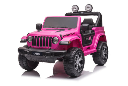 Electric Ride-On Jeep Wrangler Rubicon DK-JWR555 Pink - image 2