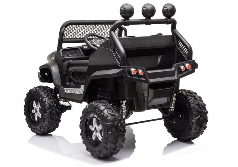 Electric Ride On Mercedes Unimog S Black - attēls 3