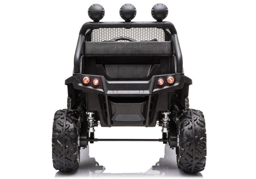 Electric Ride On Mercedes Unimog S Black - attēls 5