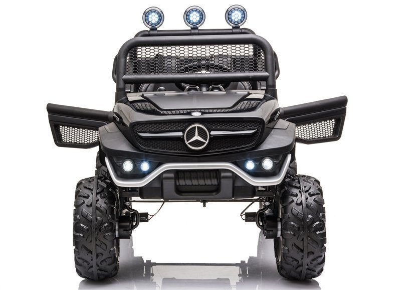 Electric Ride On Mercedes Unimog S Black - attēls 6